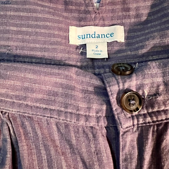 Pinstripe Linen Pant - Picture 2 of 3